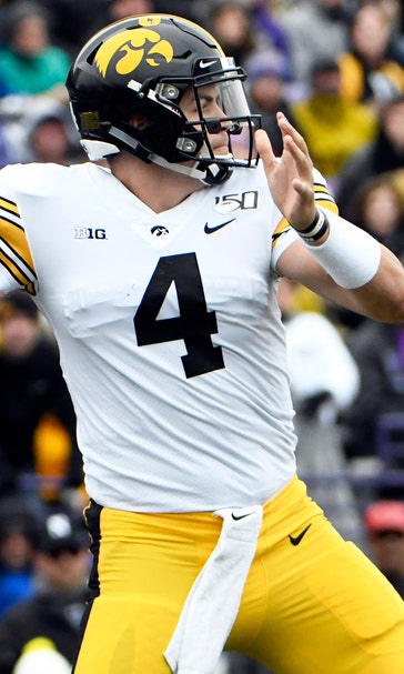 No. 20 Iowa blanks Northwestern 20-0 in season's 2nd shutout